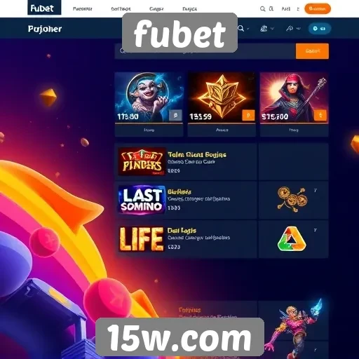 Análise das funcionalidades do site de jogos fubet